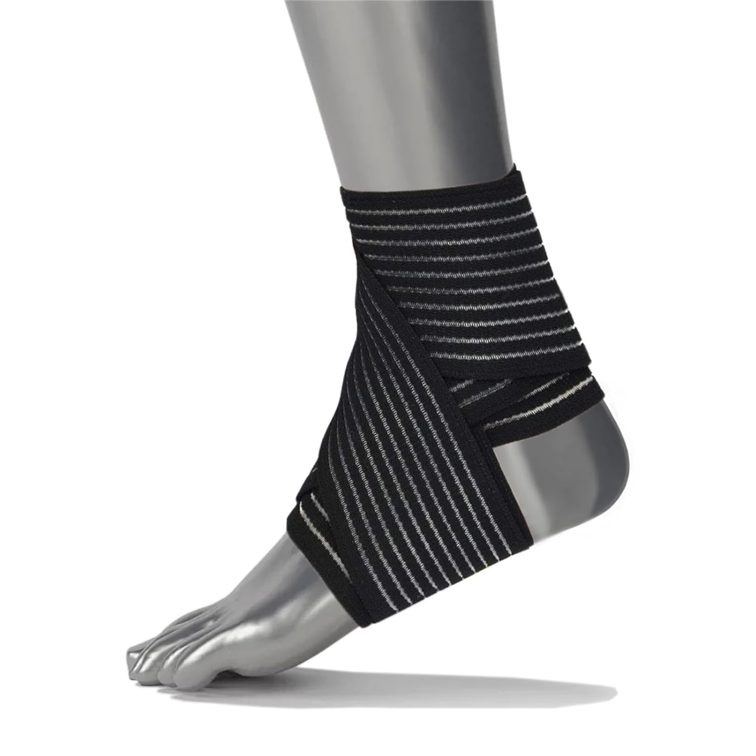 Sports-Ready Adjustable Ankle Compression Wrap for Maximum Support & Comfort