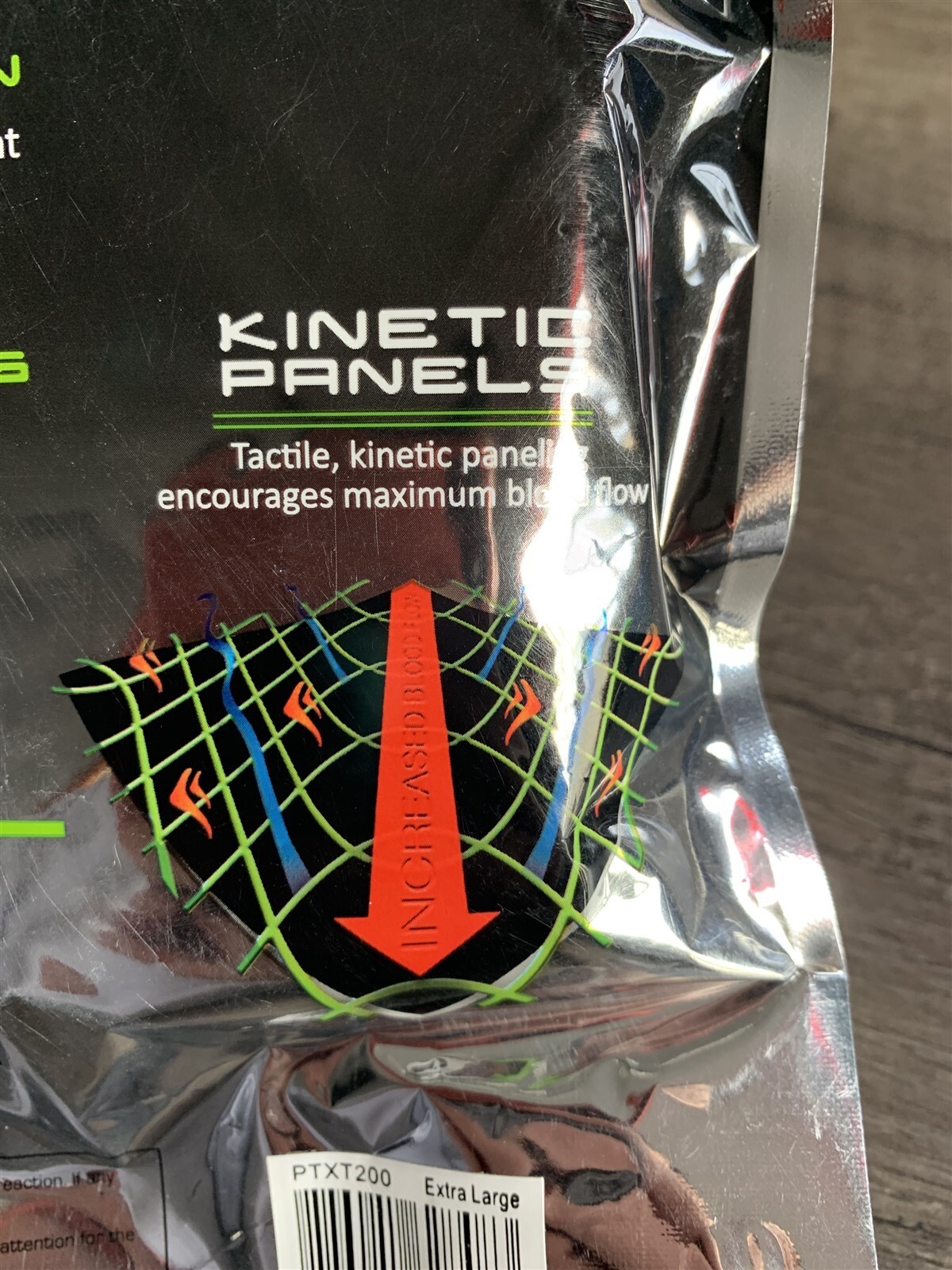 PTEX Kinetic Thigh Sleeve PTXT200 Thermal Compression X-Large Thigh 25-28″ New