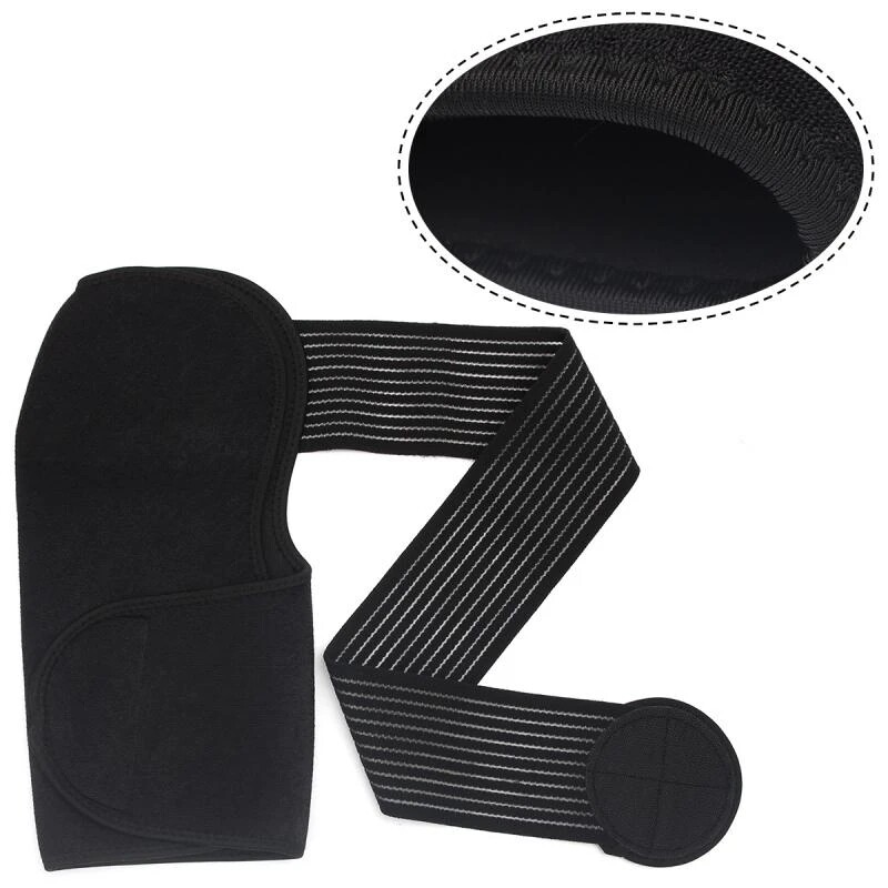 Ajustable Shoulder Brace Support Belt Band Dislocation Neoprene Pain Relief Men