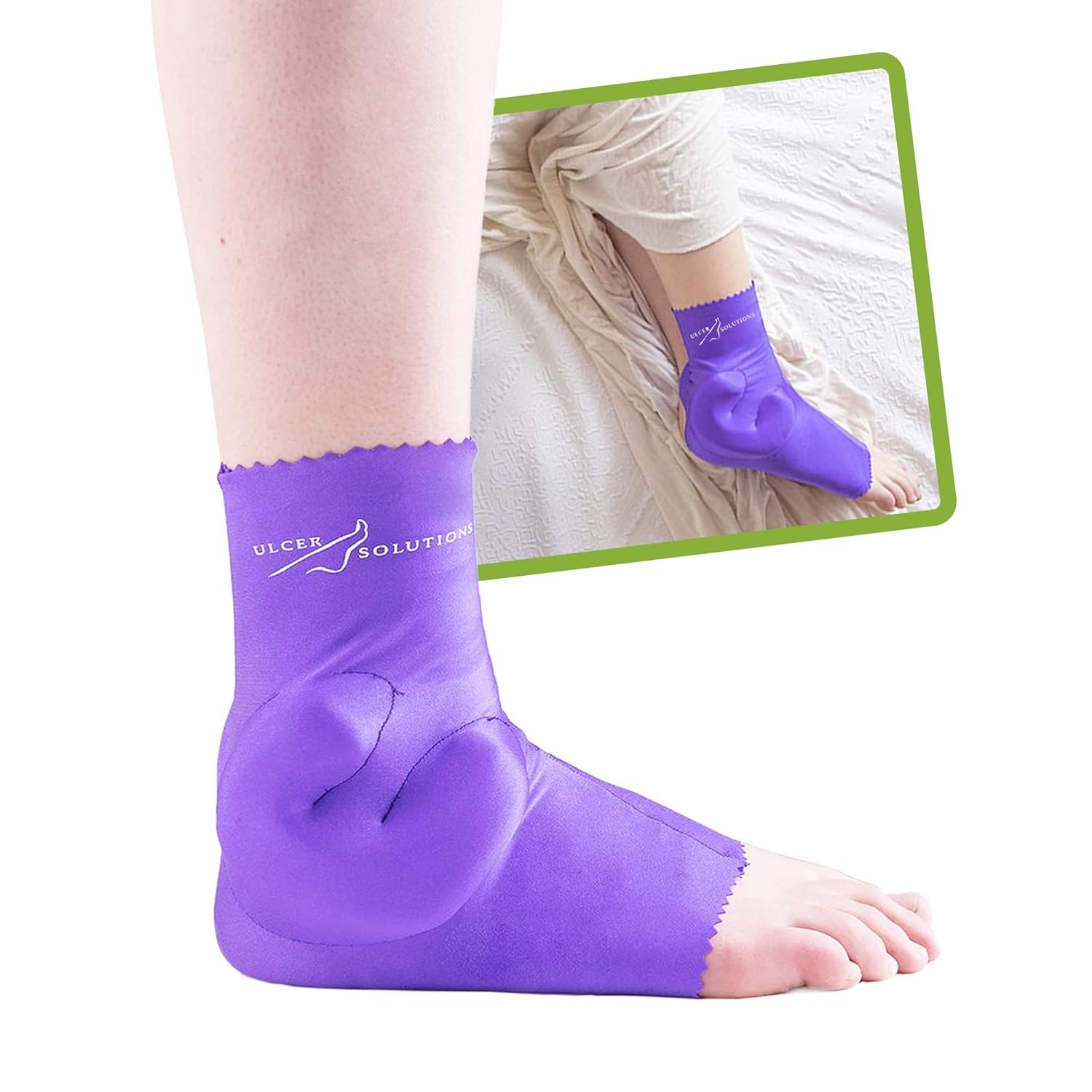 Ulcer Solutions Ankle Keeper – Medium: 7.5-9.0” (19.0-23cm)