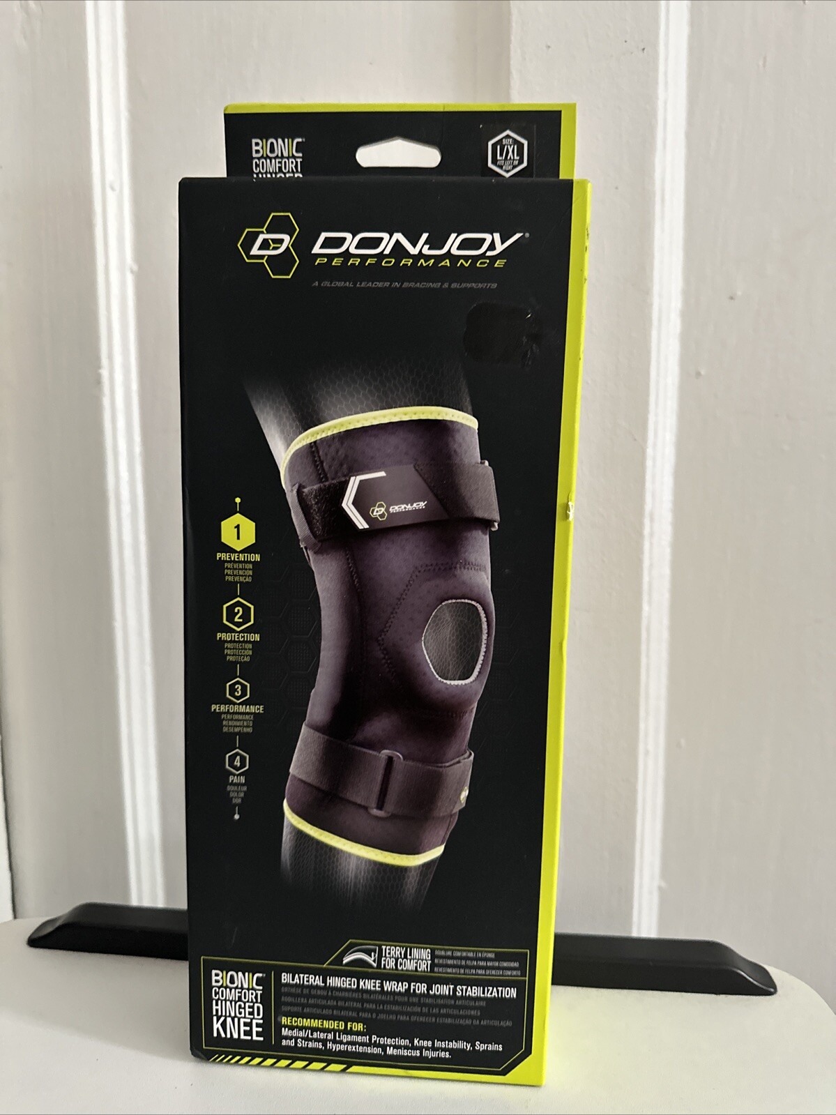DonJoy Performange Bonic Comfort Hinged Knee Brace – L/XL 40 Each.