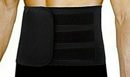 zIPLO CAREABDOMINAL BINDER HERNIA SUPPORT BELT One Truss Pads Elastic Adjustable