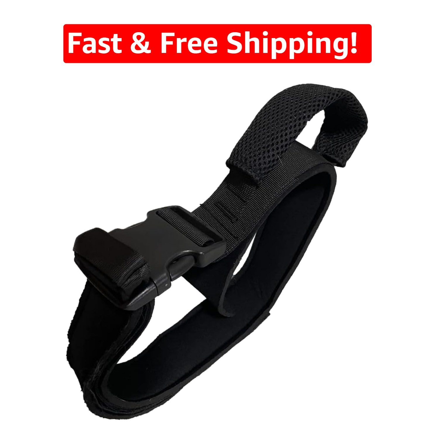 Breathable Polyester Leg Lifting Strap with Soft Grip – Ideal for Recovery