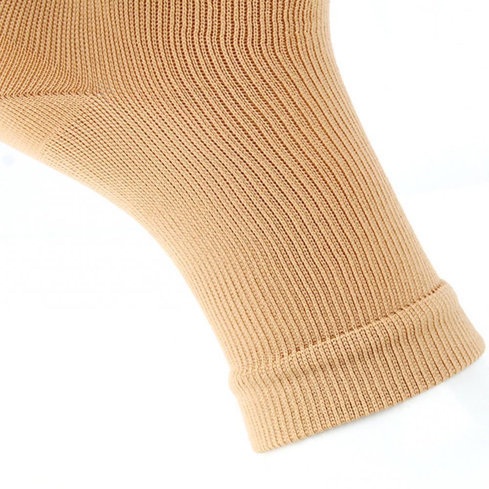 Zip Up Closed Toe Compression Zipper Socks Calf Support Stockings Women Men US