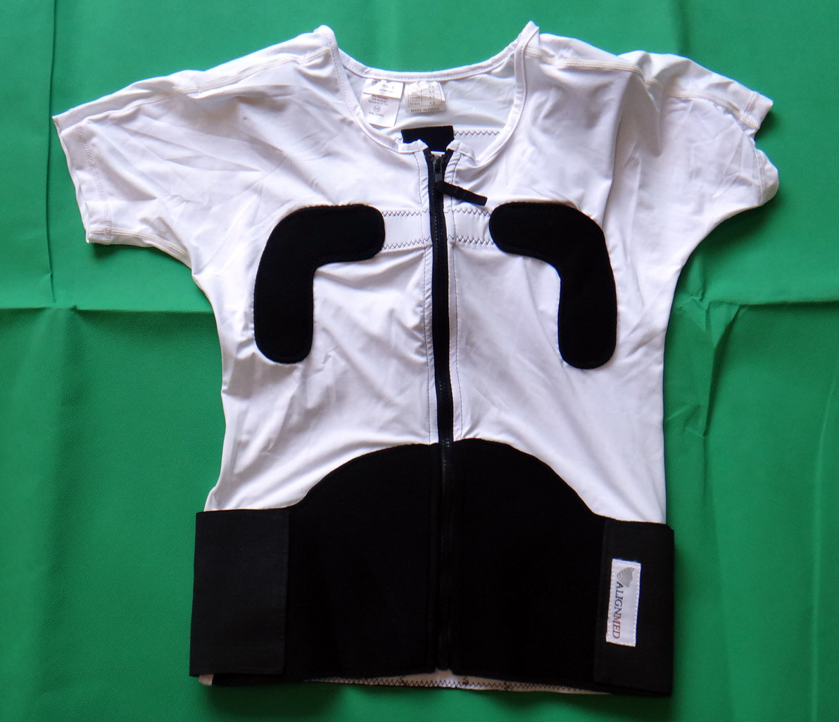 ALIGNMED xs extra small s4 SPINE scapula shirt spinal q posture pain compression