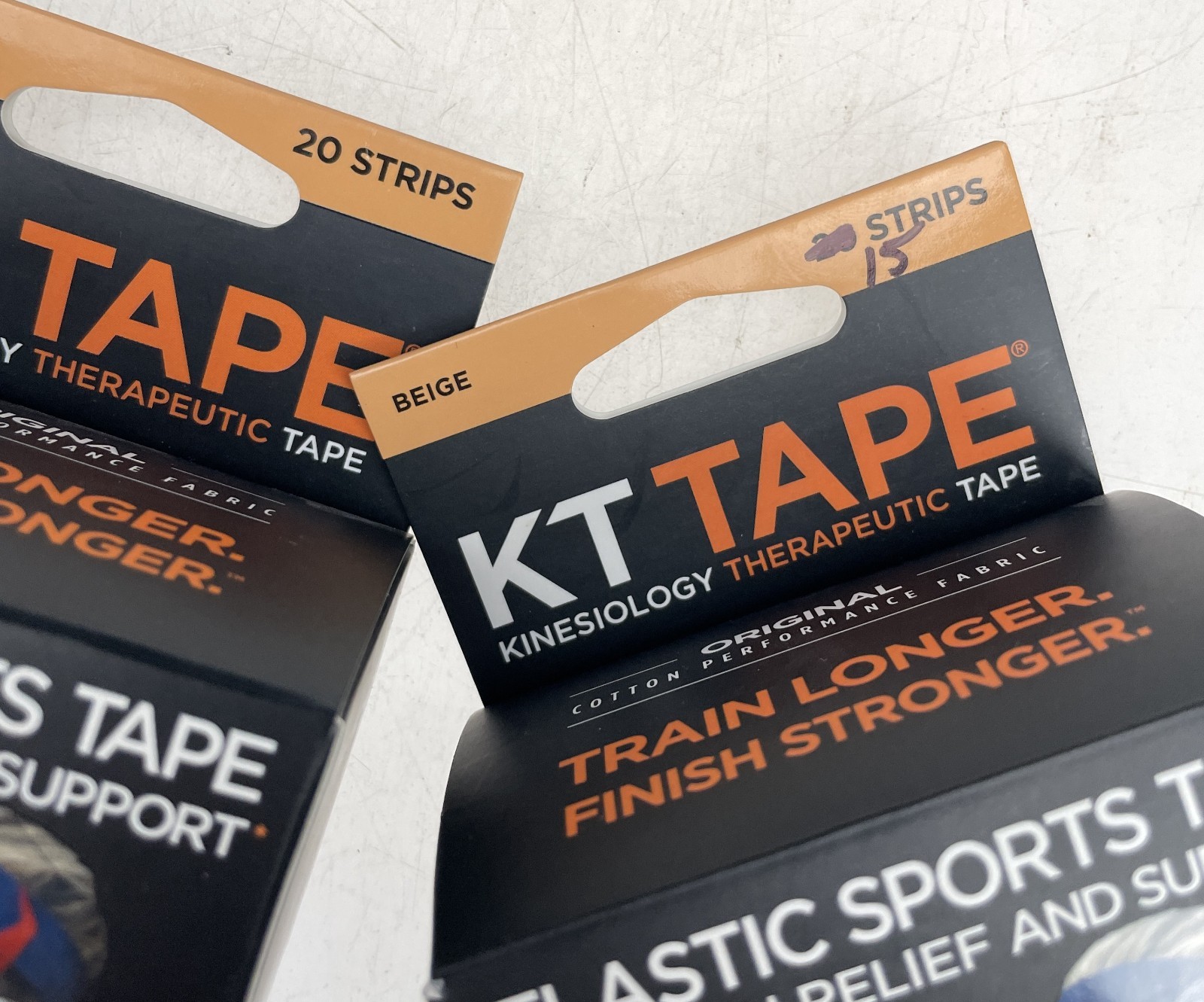 KT Tape Kinesiology Therapeutic Sports Tape Original 35 Strips Beige