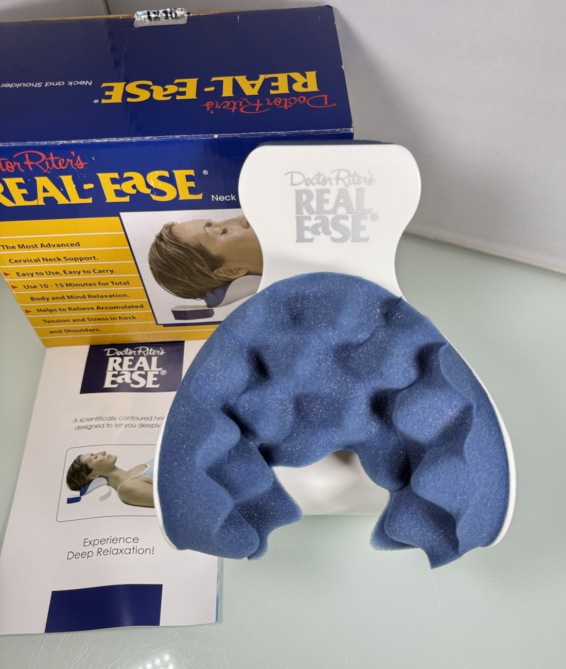 Doctor Riter’s Real Ease Neck Shoulder Relaxer Cervical Support – New & Improved