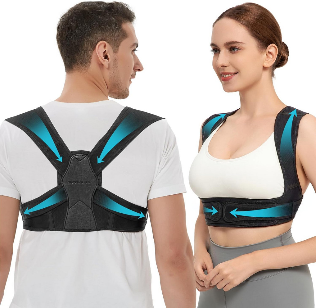Vicorrect Posture Corrector for Back Support Size:Small/Medium
