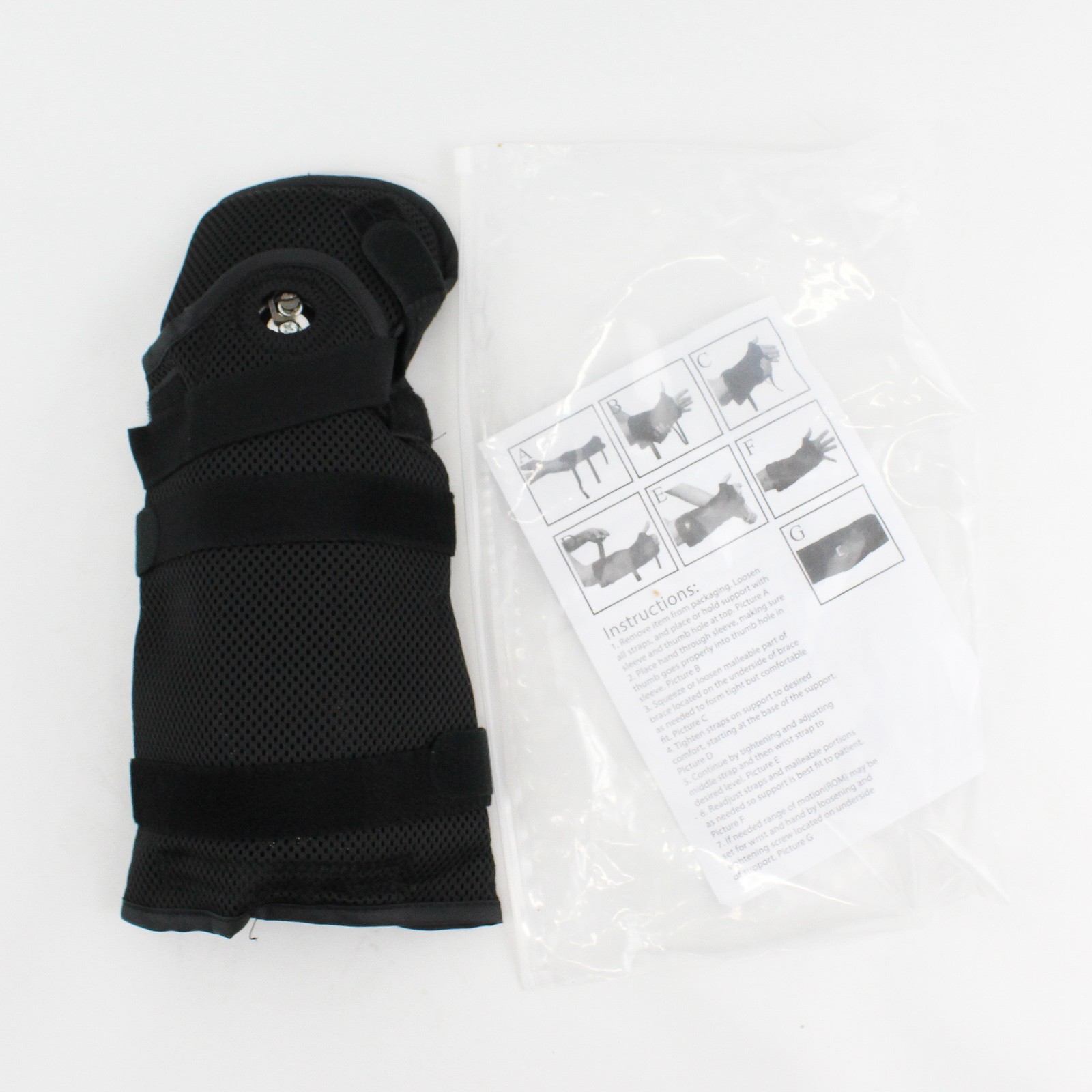 Comfortland Premium Wrist Hand Splint 31-501 Universal Right Left L3915 or L3916