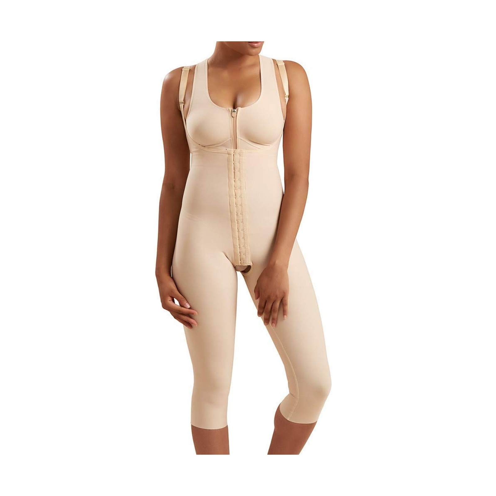 MARENA SFBHM Stage 1 Girdle with High-Back & Front Closure – Adjustable Mi