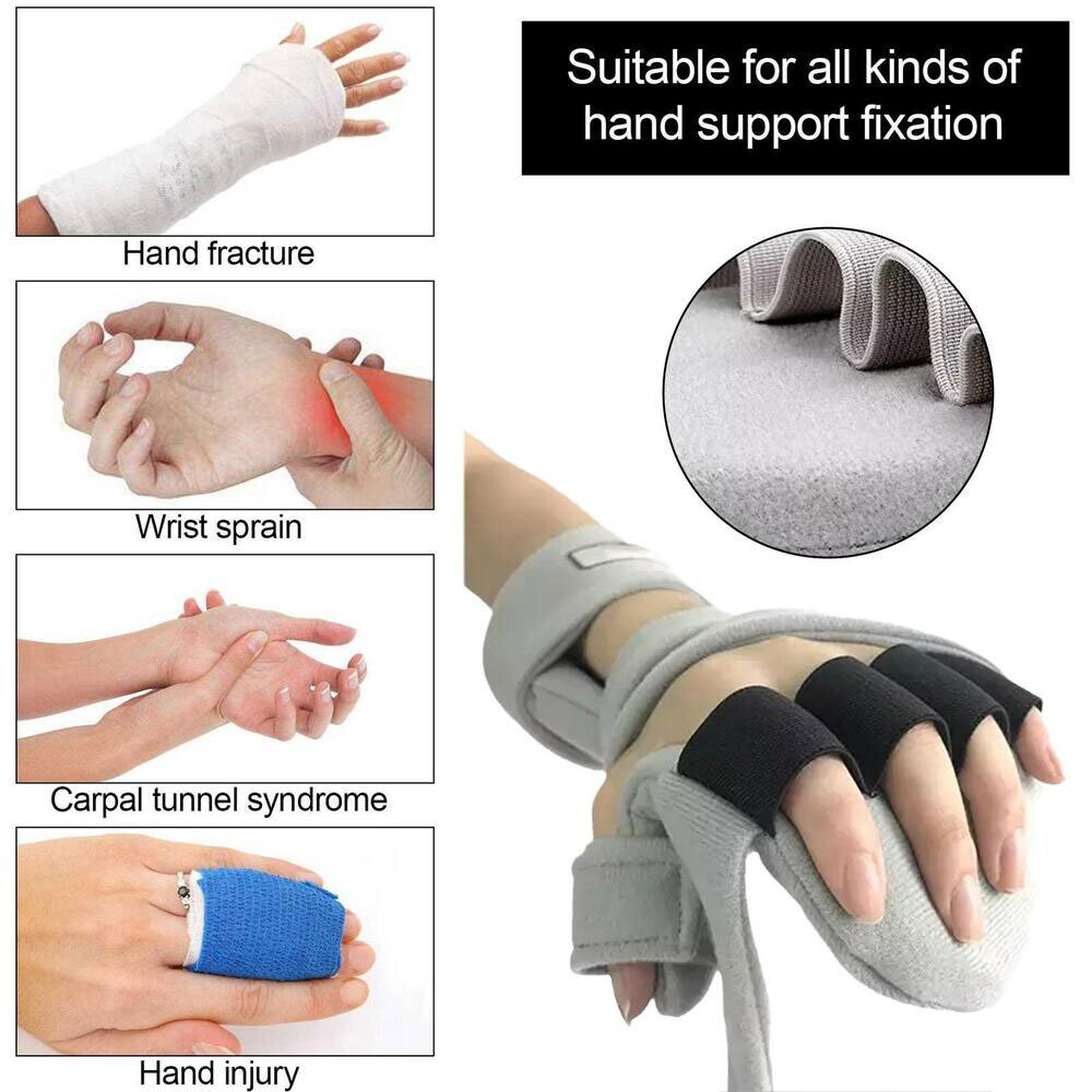 USA Stock Adjustable Resting Hand Splint Stroke Hand Splint for Sprain Men Women