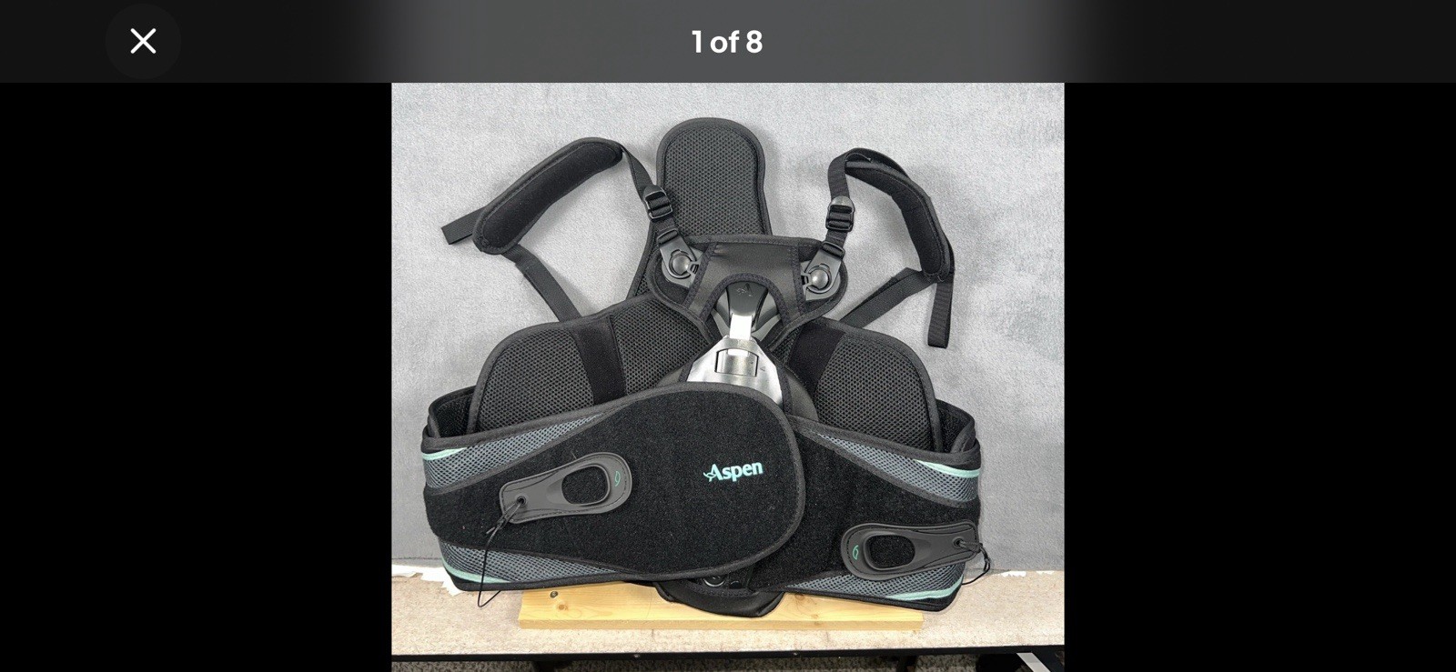 Aspen Vista 464 TLSO Lower Spine Lumbar Back Brace One Size Adjustable