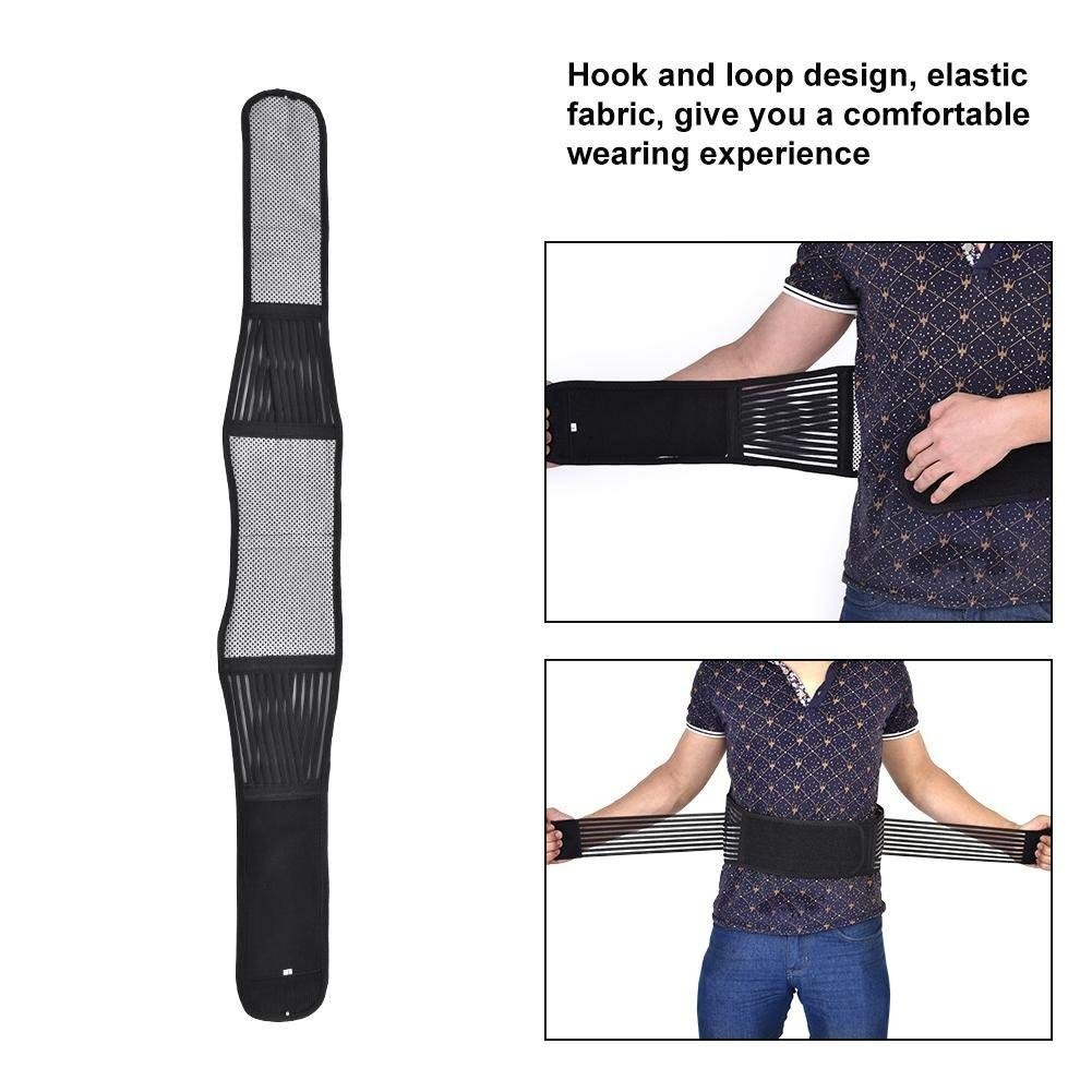 Back Brace,Comfortable Adjustable Compression Waist Support Belt for Abdomina…