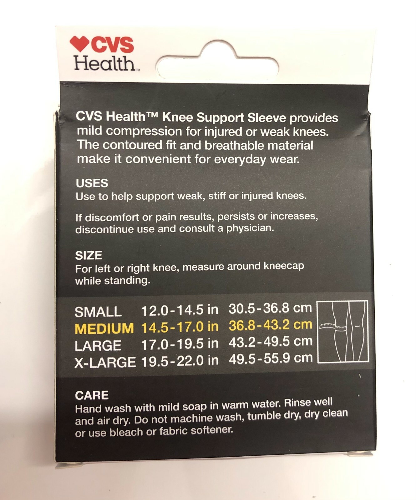 CVS Health Knee, Elbow, Ankle & Wrist Mild Compression Sleeves