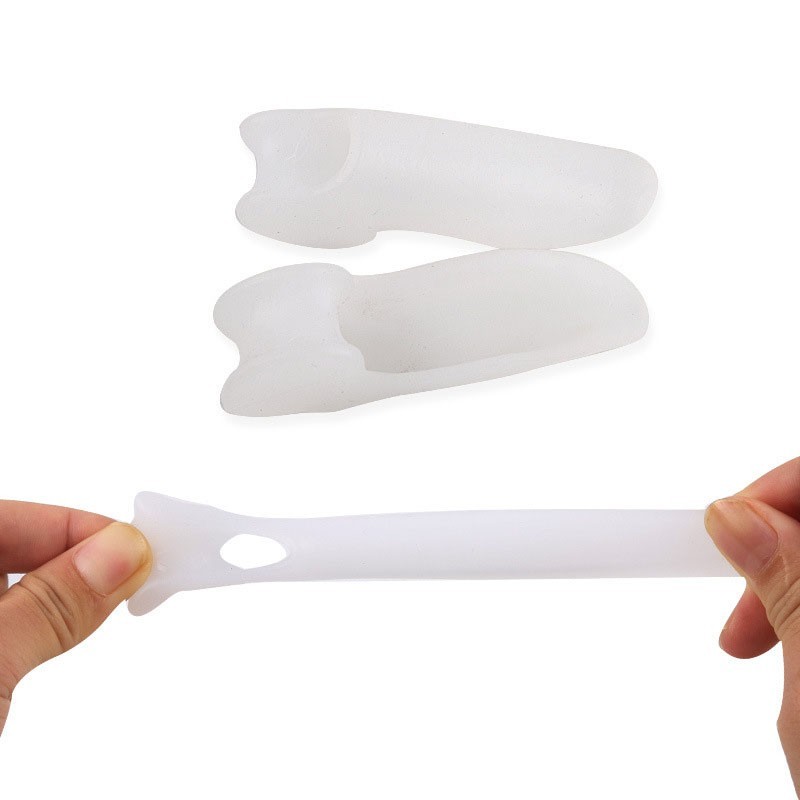 2x Little Toe Straightener Separator Valgus-Splint Corrector Relief SEBS