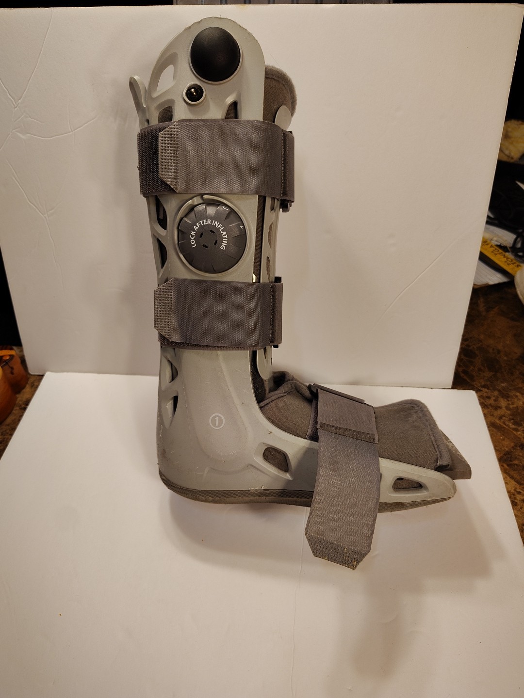 Aircast Small S DJO Gray Walking Boot Foot Brace