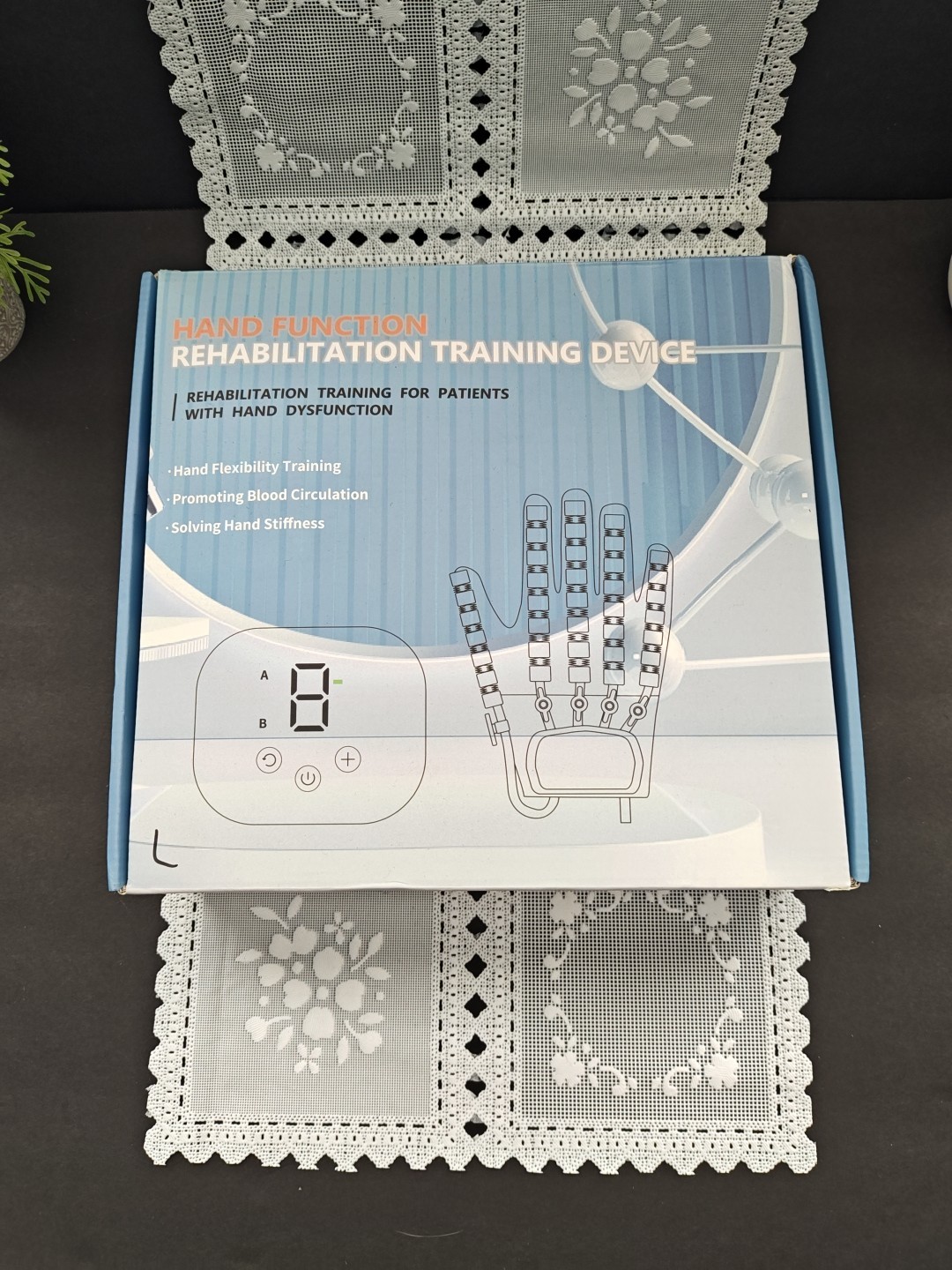 Hand Function Rehabilitation Training Device for Left hand Extra Large