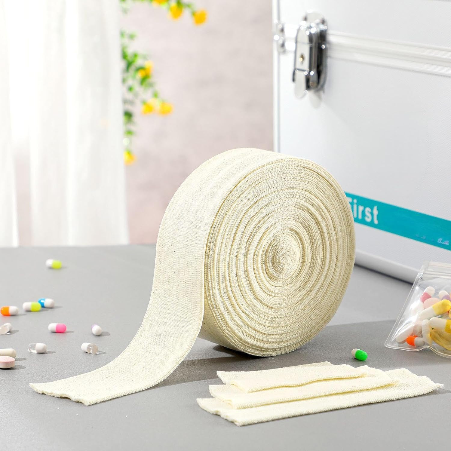 Economy Cotton Stockinette Tubular Bandage Comfortable Arm Leg Knee Prewrap for
