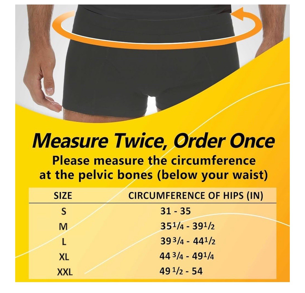 URIEL Right Sided Inguinal Hernia Belts for Men Hernia Support Tan Size XXL
