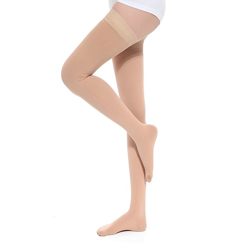 Thigh High Over the Knee Socks 20-30 mmHG Fashion Long Stockings For Women Men