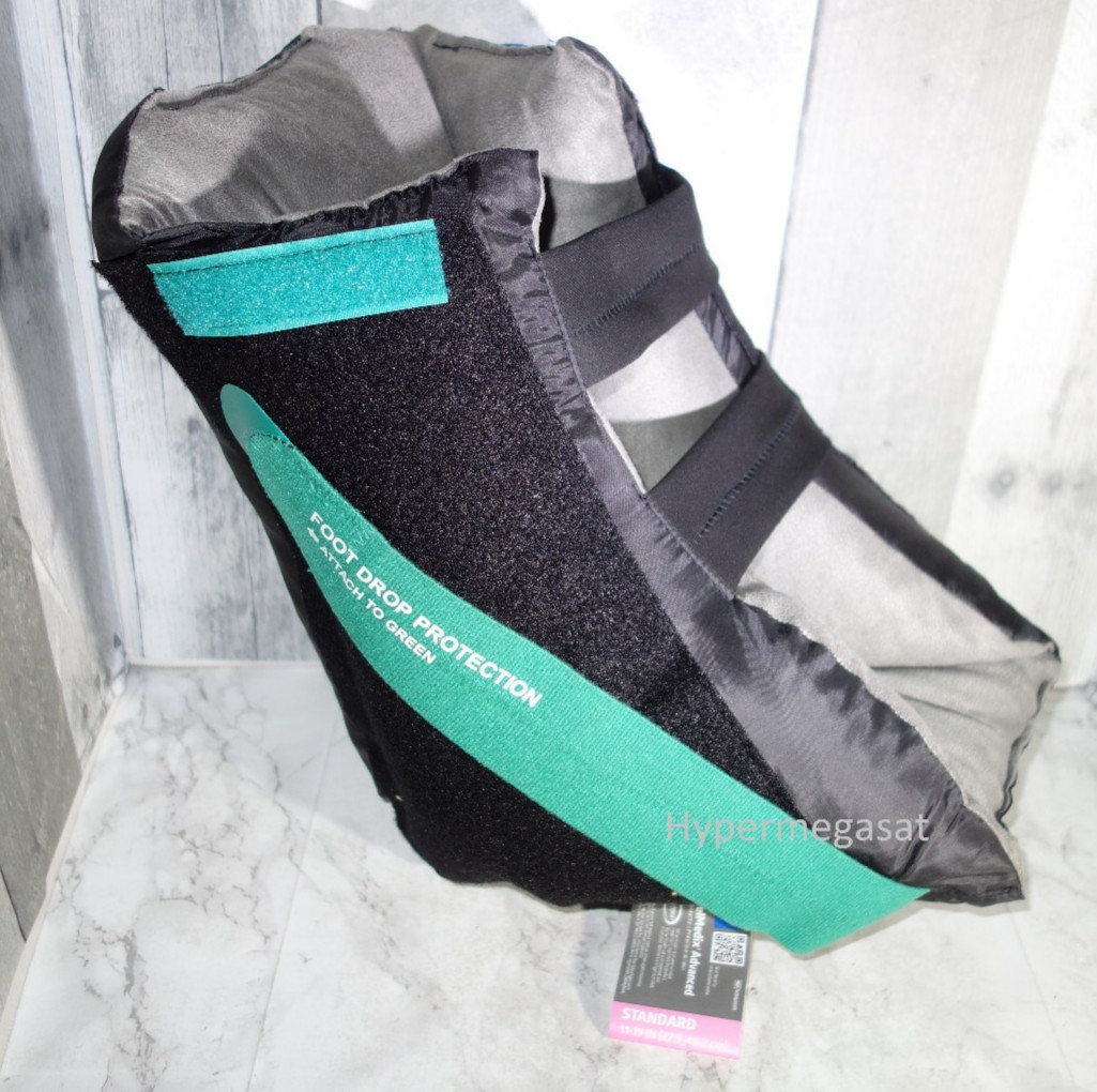 Medline Heelmedix Advanced Heel Protectors Adjustable Boot, Standard, MDT823330