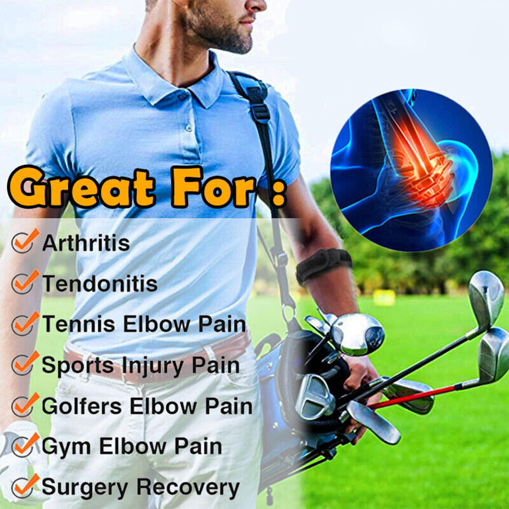 Tennis Elbow Support Brace Compression Sleeve Joint Strap Arthritis Arm Tendon