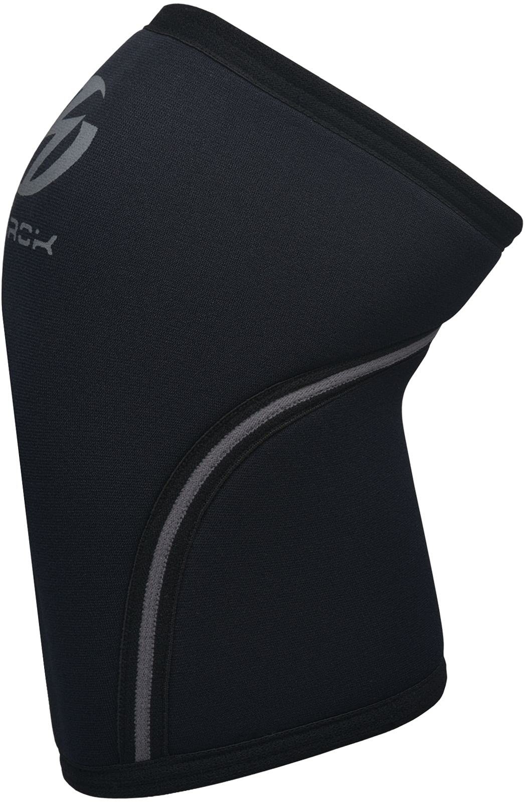 Knee Sleeves 7mm Neoprene Compression Braces for Training, Medium Black