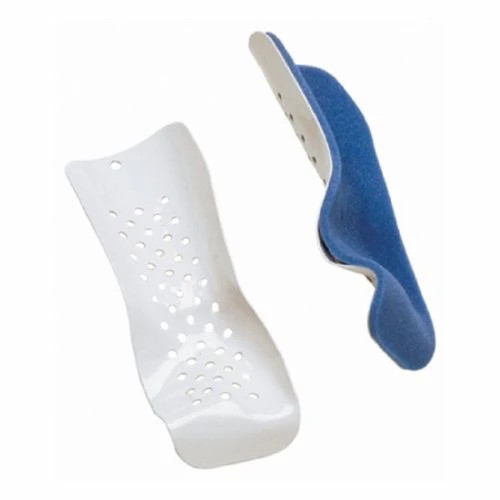 Colles Wrist Splint Padded Aluminum Foam Left Hand Blue