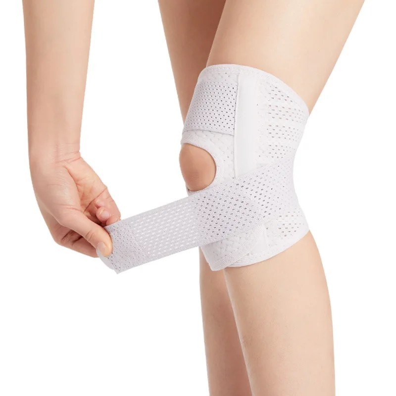 Knee Brace Compression Sleeve Joint Support Open Patella Stabilizer Wrap New