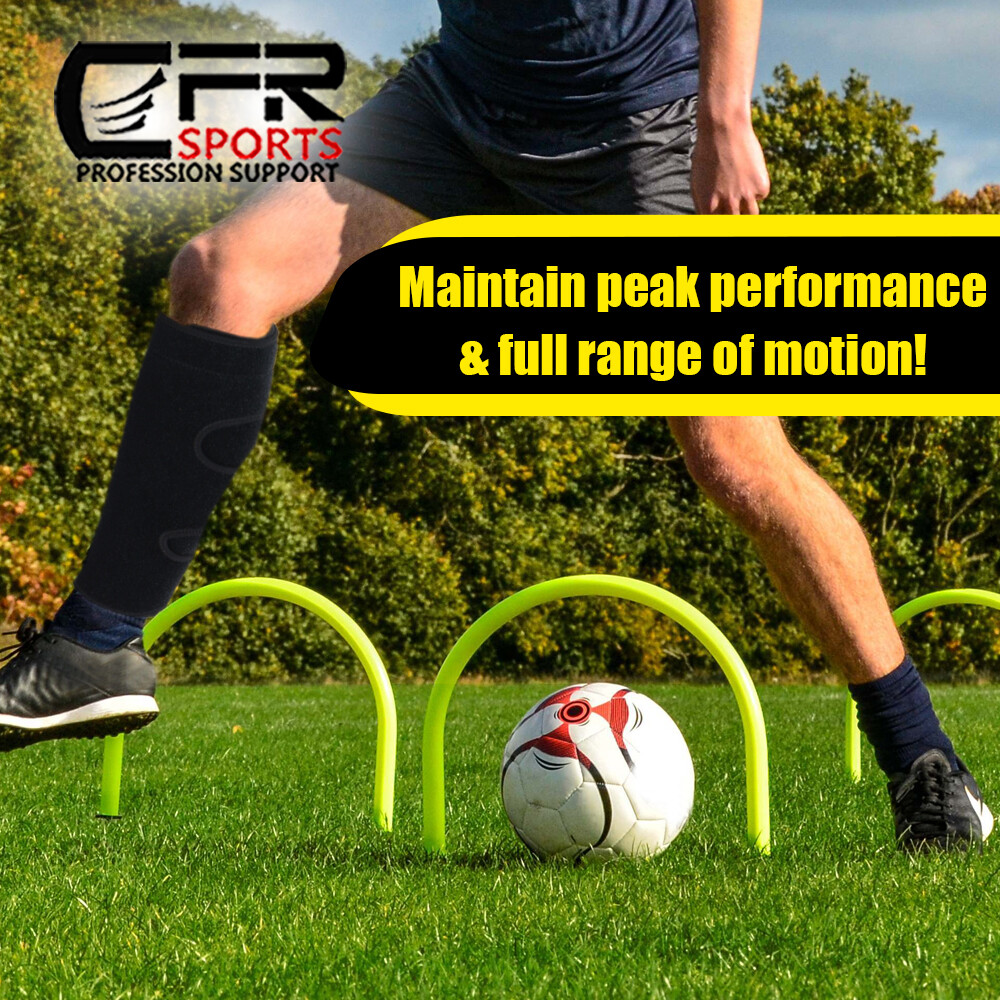 Calf Support Brace Adjustable Shin Splint Compression Muscle Swelling Leg Wraps
