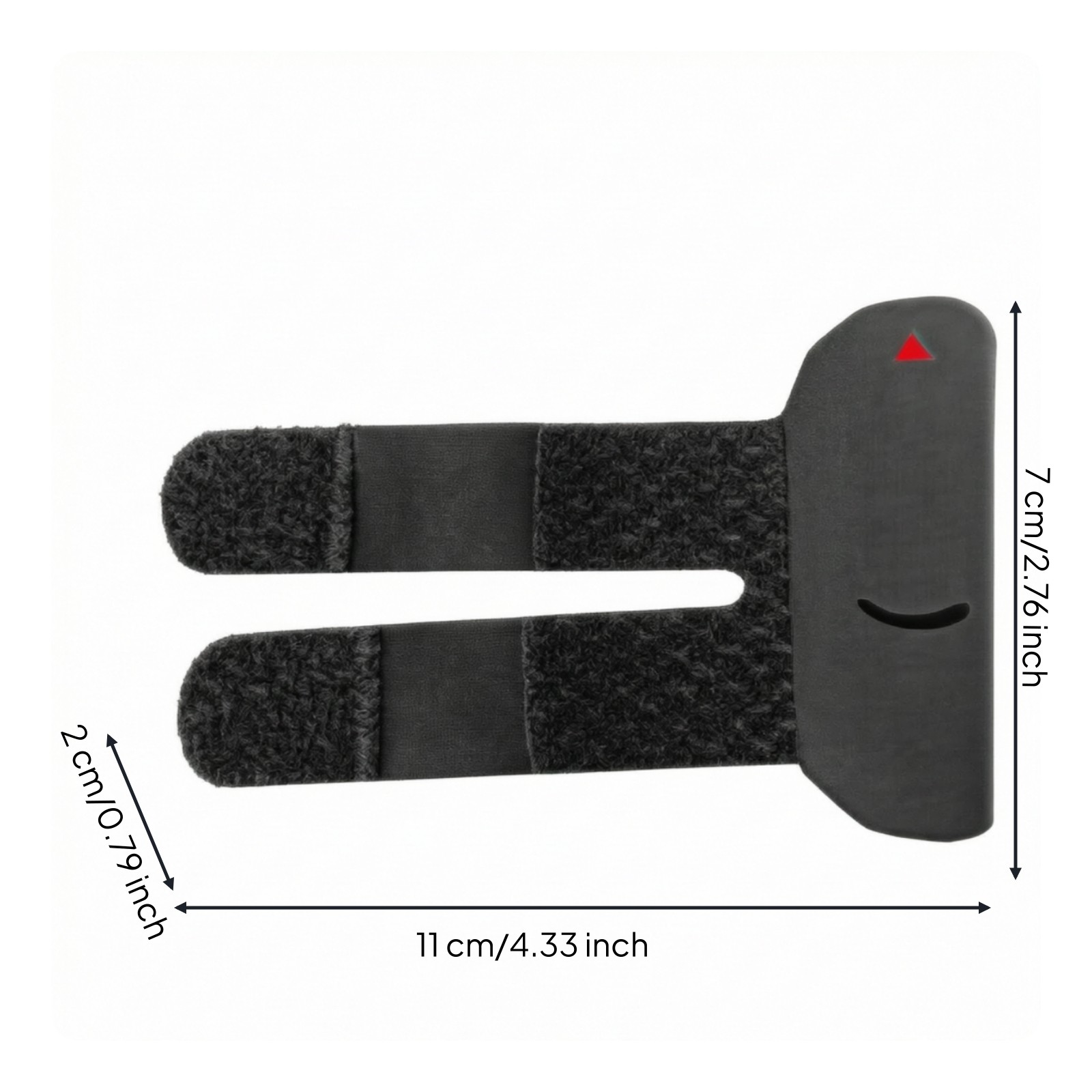Finger Support Brace Comfortable Finger Wrap with Hook-and-Loop Slim-Fit
