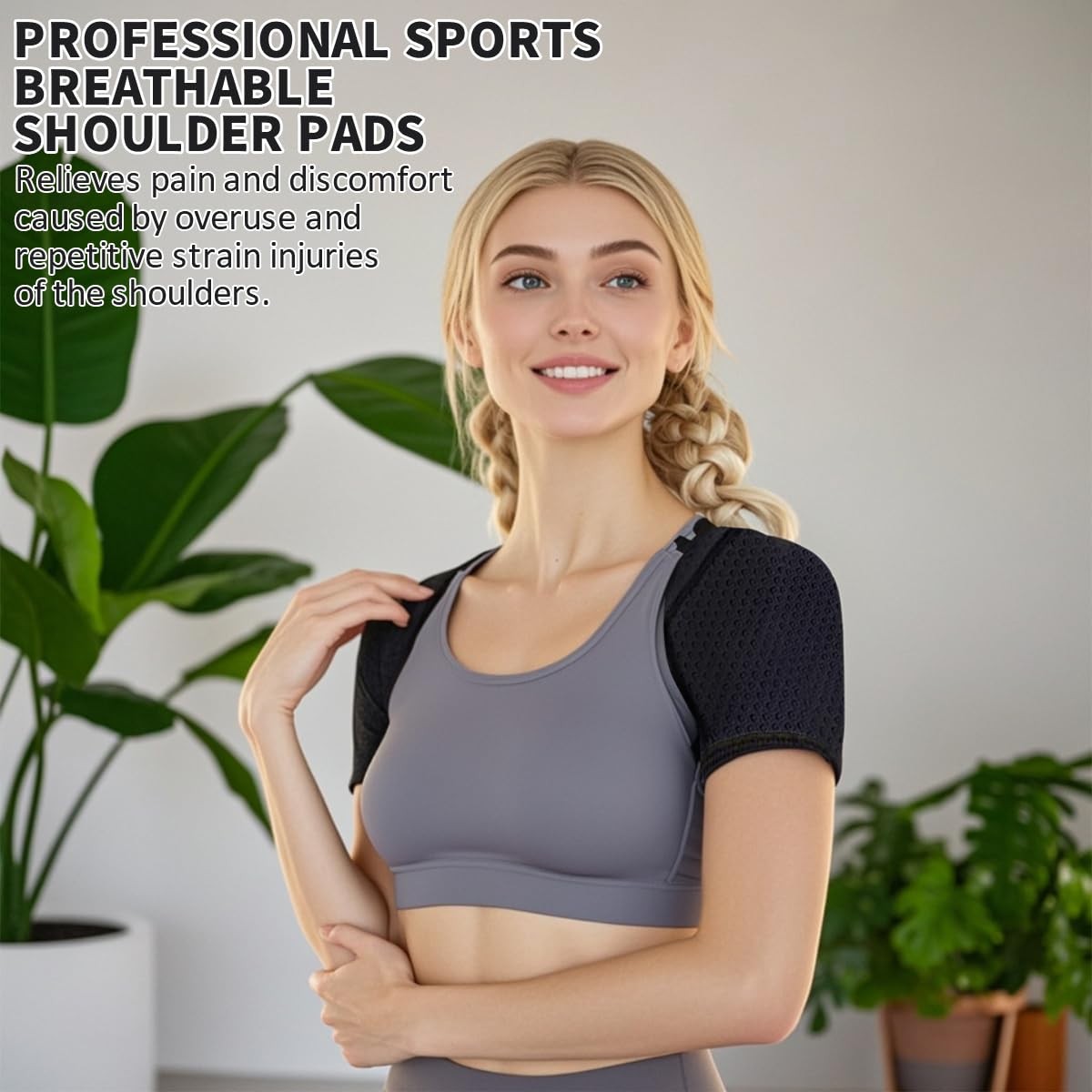 Double Shoulder Brace,Concealed Double Shoulder Brace for Sports Lovers,Comfo…