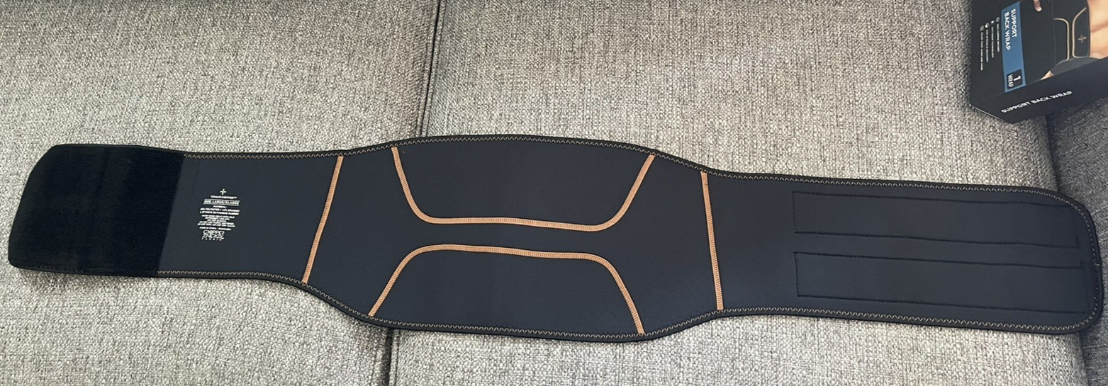 Tommie Copper Sport Comfort Back Wrap L/XL – Black Copper Infused Fast Ship