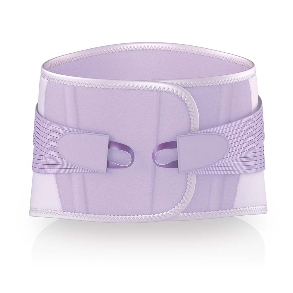 Actimove Professional Deluxe Lumbar Sacral Support Rigid Panel, For Women, Laven