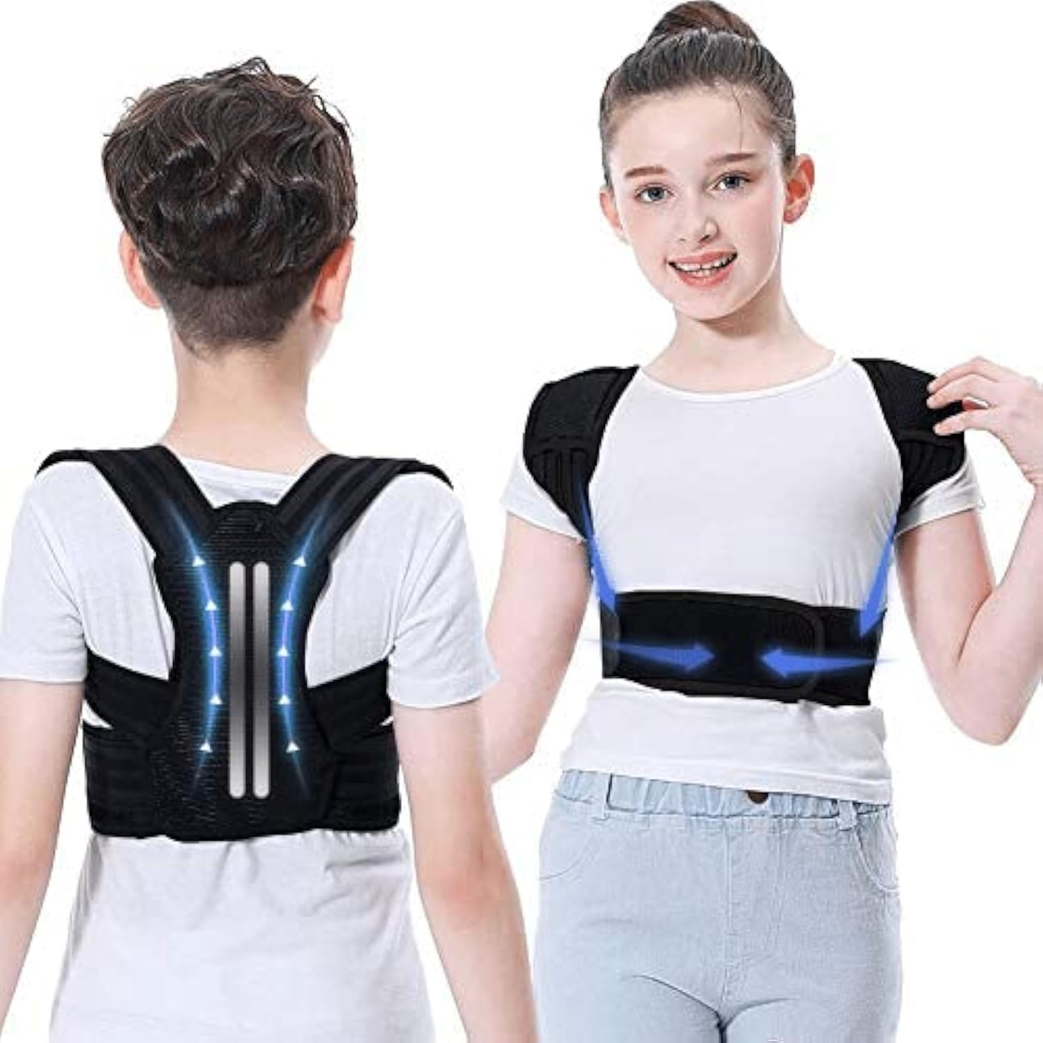Professional Posture Corrector for Kids and Teens, Effective Upper Back Postu…