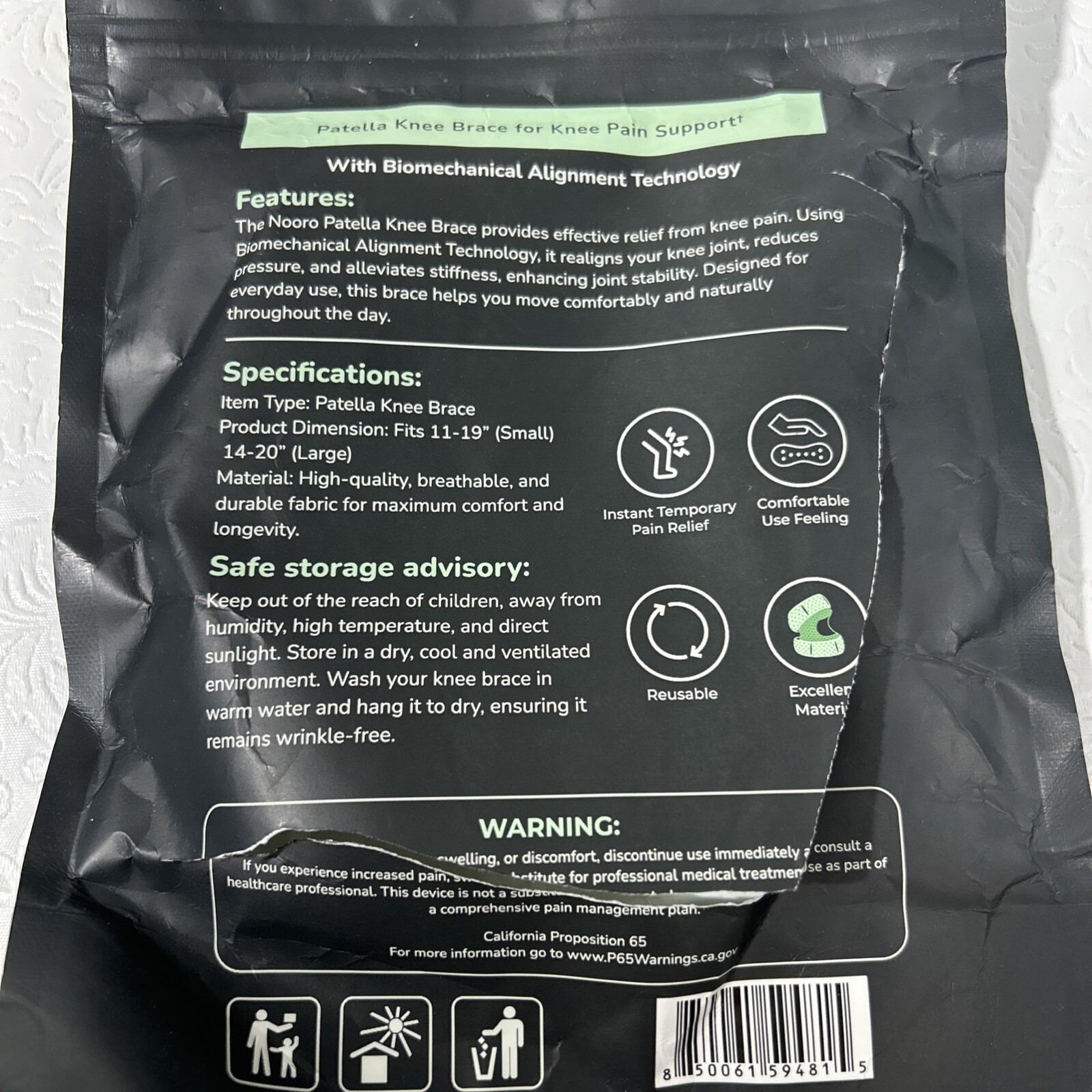 Nooro Patella Knee Brace – Pain Relief And Joint Stability