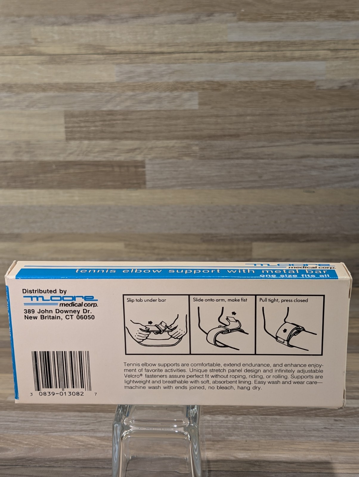 Vintage NOS Moore Medical TENNIS elbow Support Band- brand New In The Box