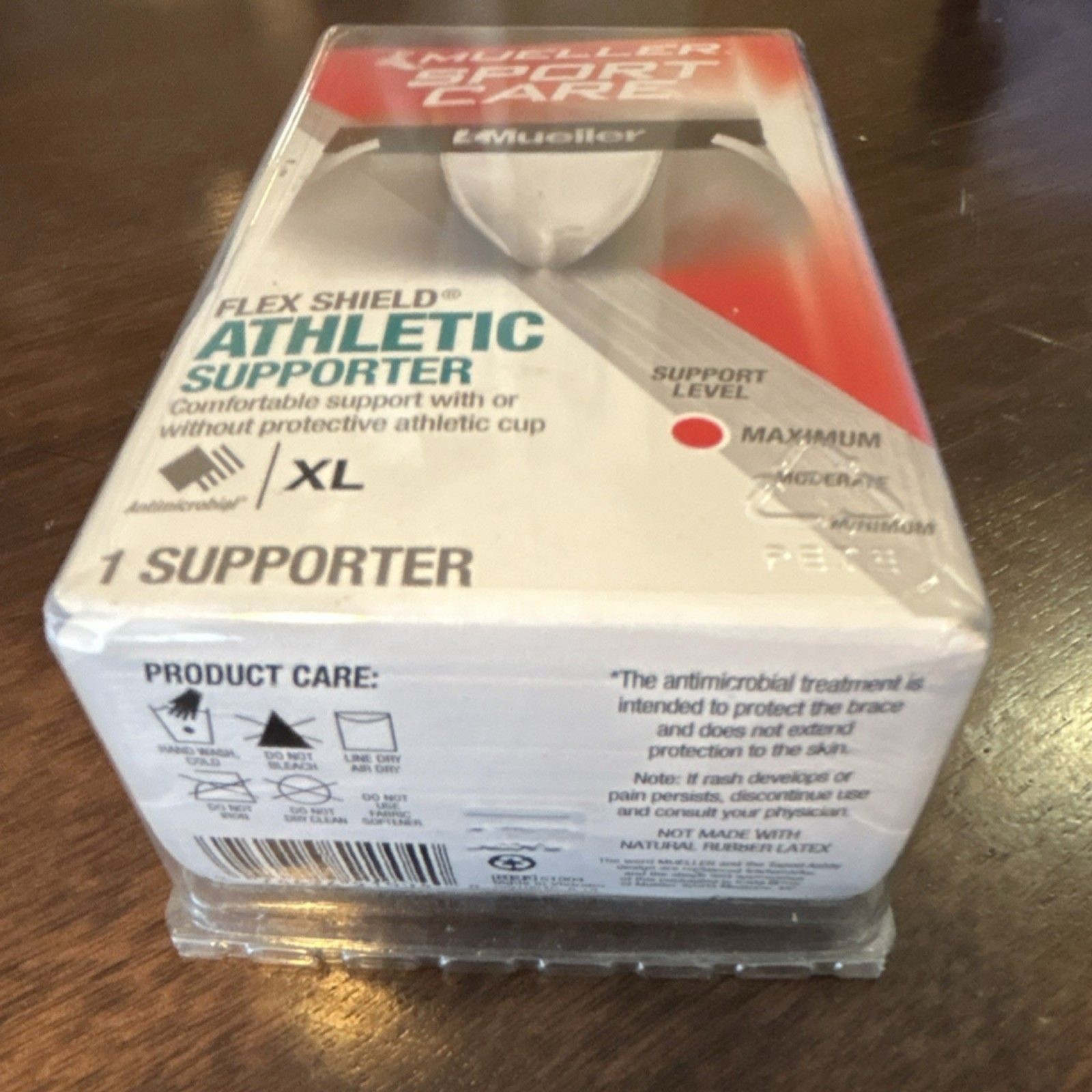 Mueller Flex Shield Athletic Supporter XL Antimicrobial, Breathable, Comfortable