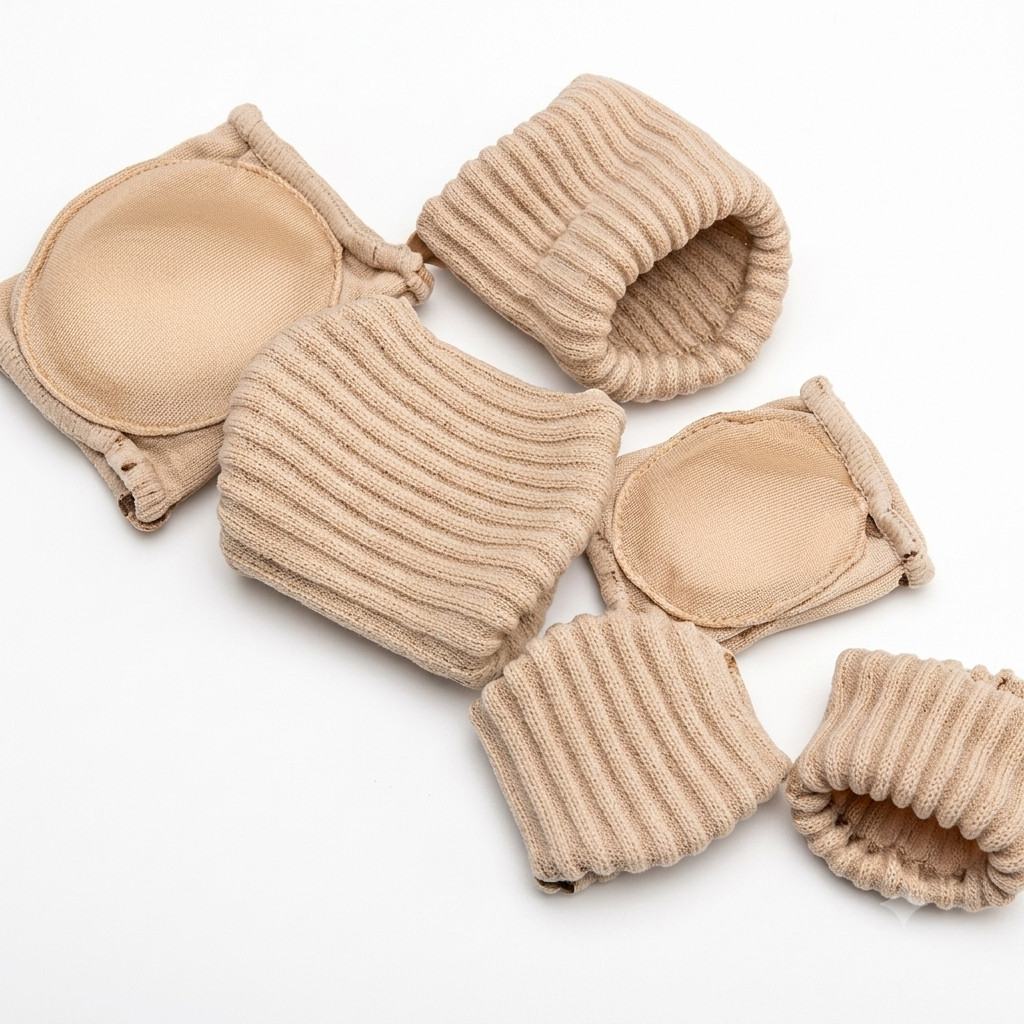 Silipos Beige Digit Pad No Fastener for the Foot, Size S/M – Pack of 12 pcs