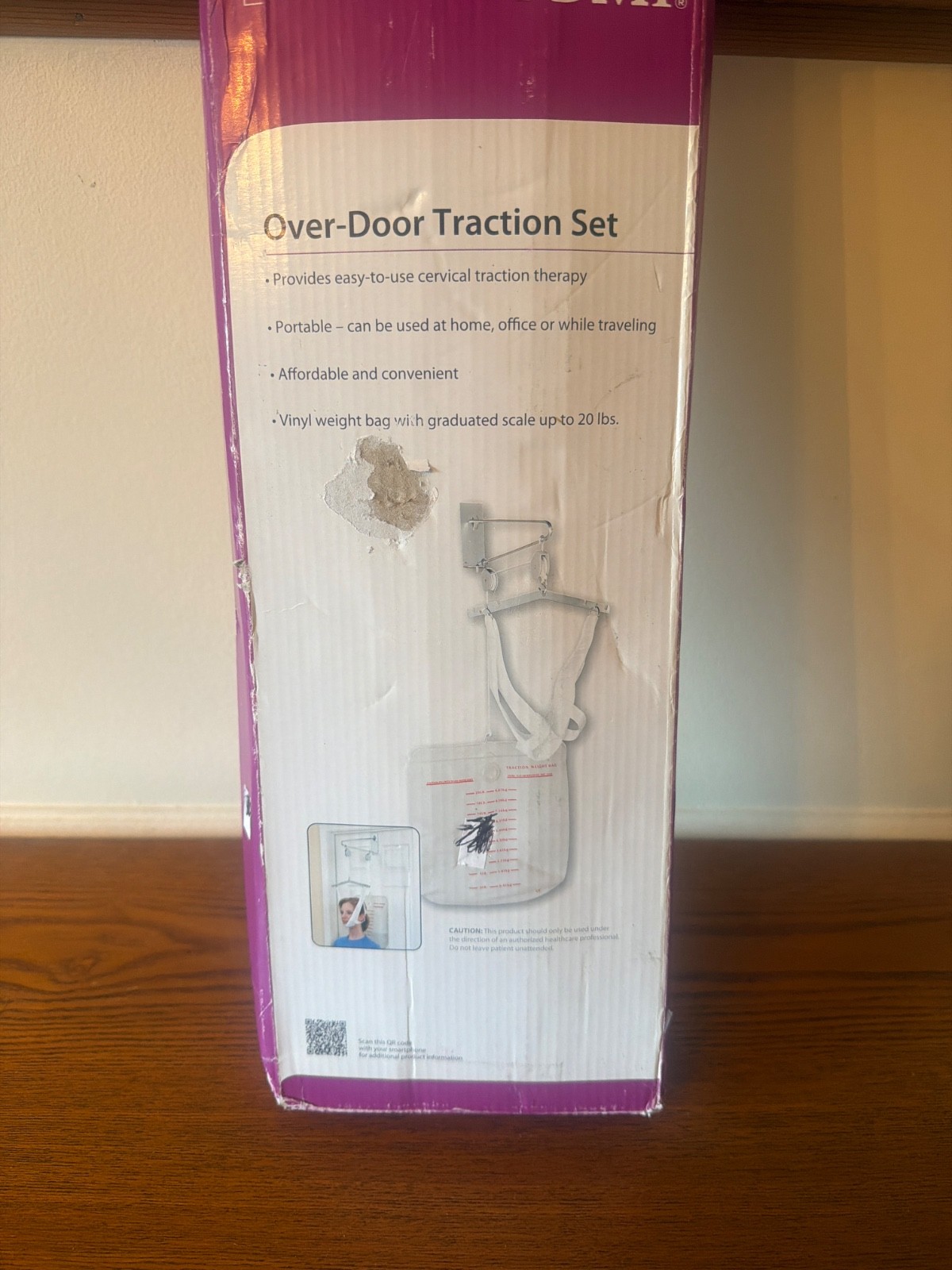 Over-door Cervical Traction Set for Neck Shoulder Pain Brace Relief New In Box