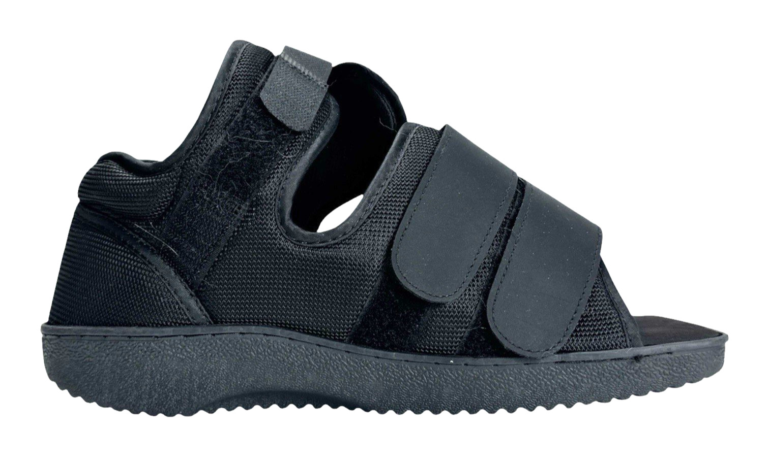 ProCare Medical Post Op Surgical Shoe Black Open Toe Size Medium