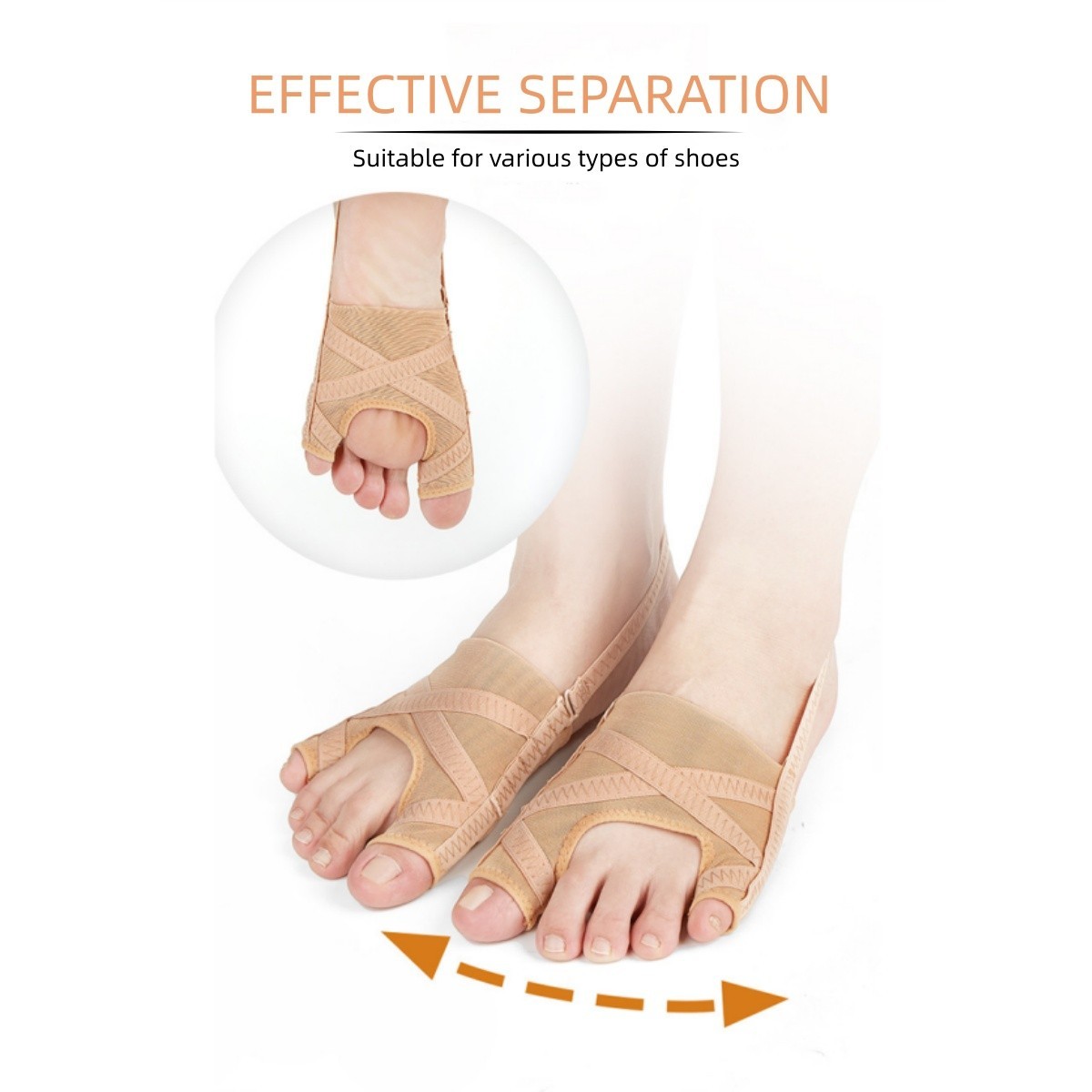Big Toe Bunion Corrector Splint Straightener Foot Pain Relief Hallux Valgus US