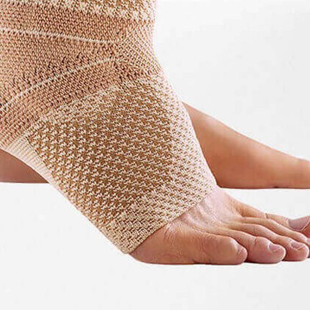 Bauerfeind Malleotrain Left Beige Stabilizer Compression Ankle Brace Bei