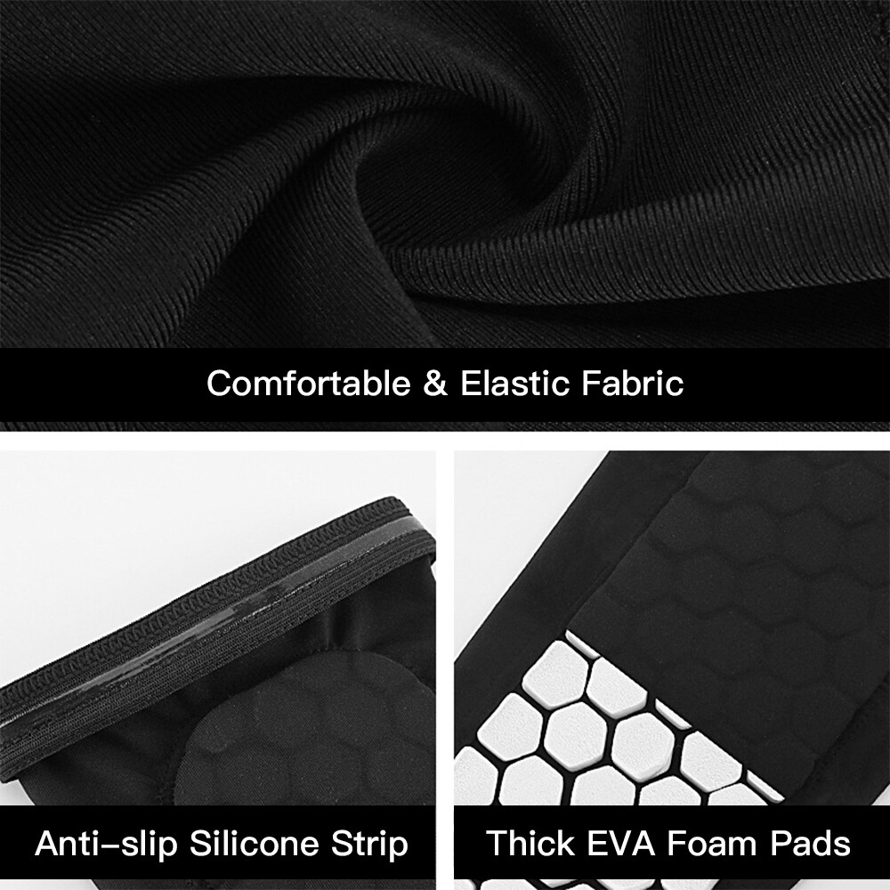 1pcs Calf Sleeve with Thick EVA Guard Men Women Lower Leg Sleeve for S8P5