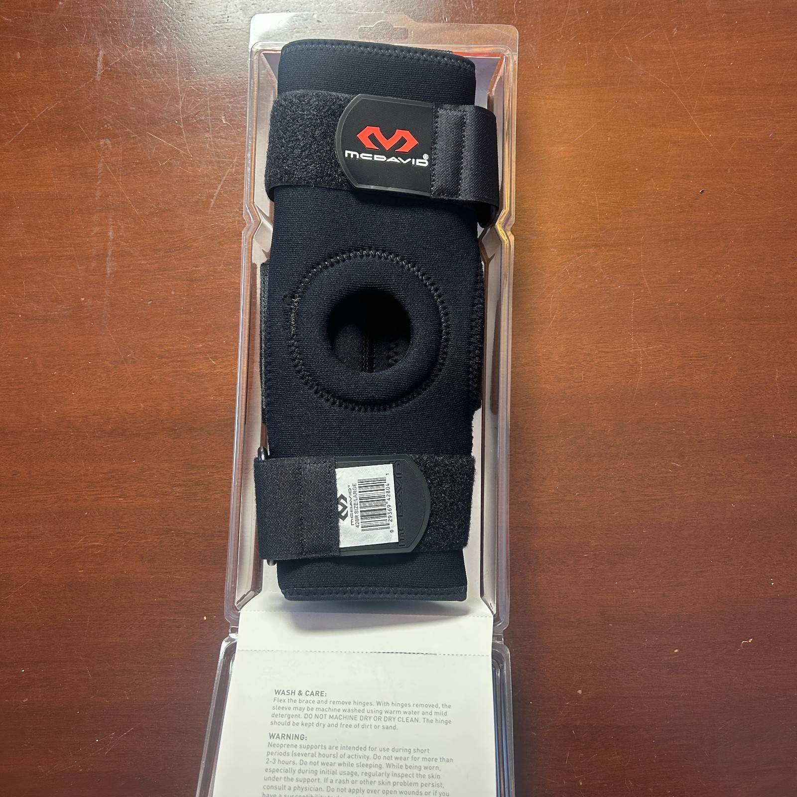 McDavid Level 3 Knee Brace Polycentric Hinges 428 Large 15″-17″ New In Box