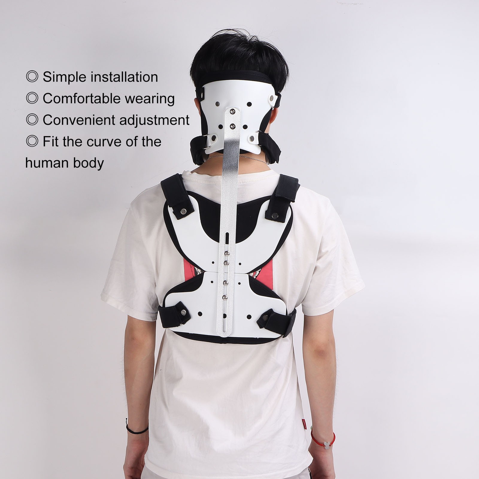 Adjustable Cervical Thoracic Brace For Neck Chest Support Fixation Popular