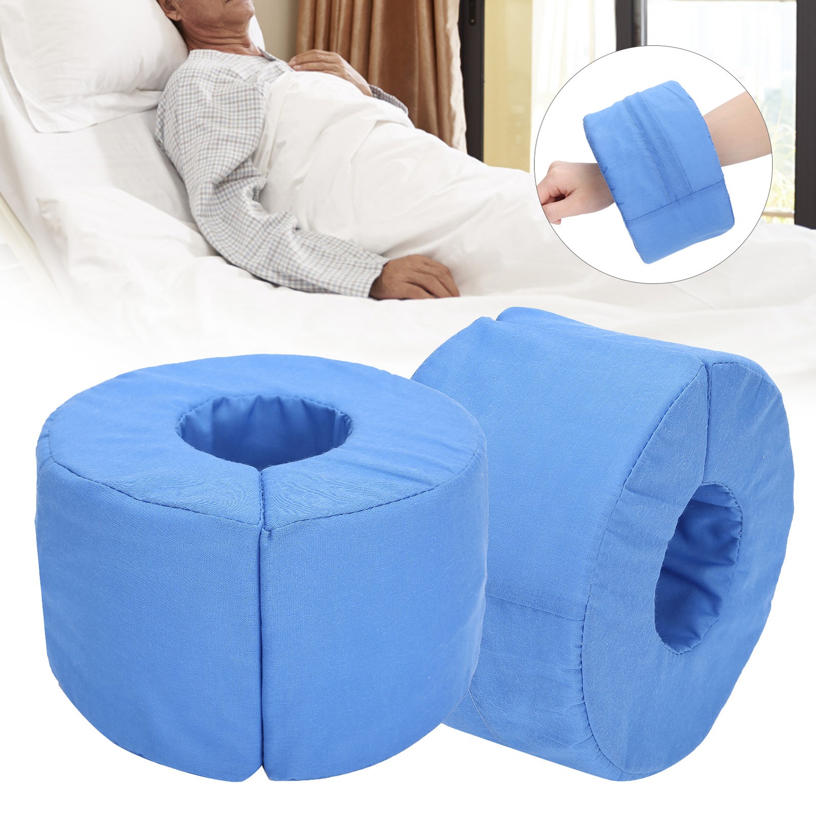 Heel AntiBedsore Pillow Foot Hand Rest Elevating Pad For Elderly Bedridden ☆