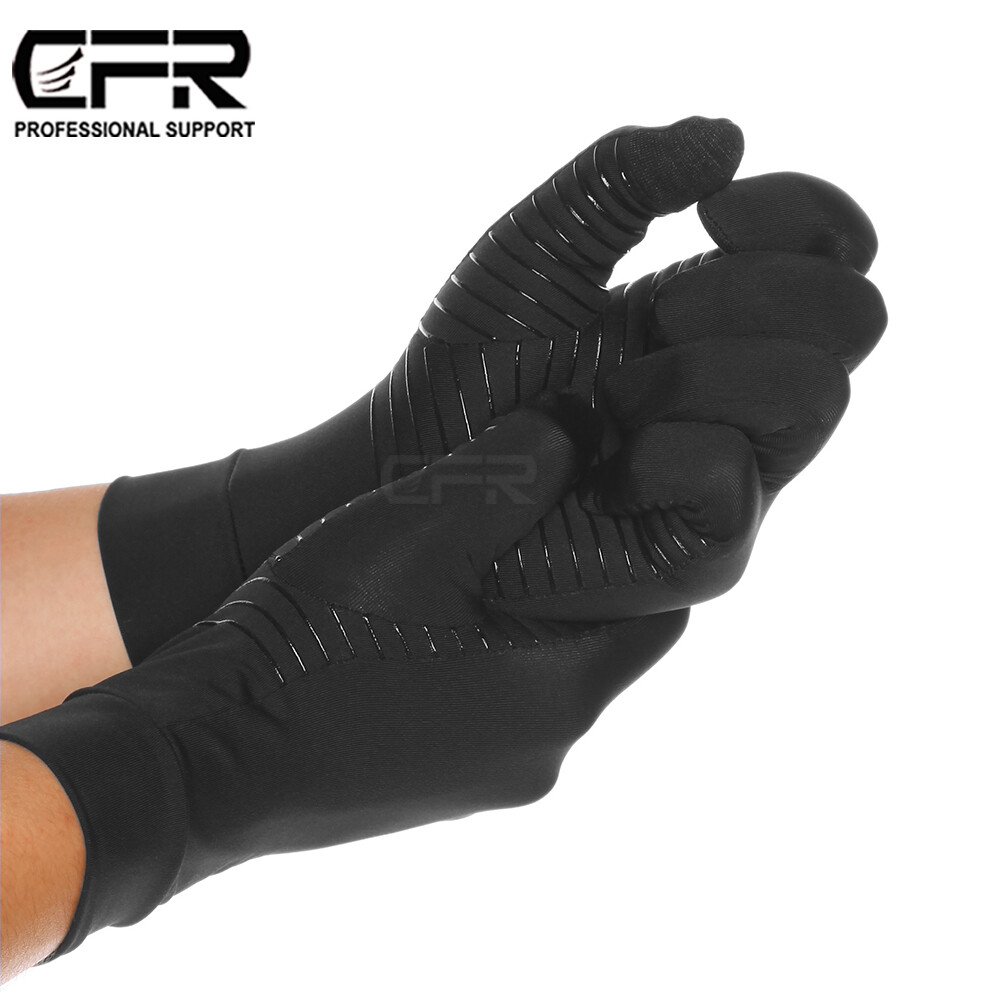 COPPER Infused Compression Gloves Arthritis Pain/Joint Swelling Hand Support Gym