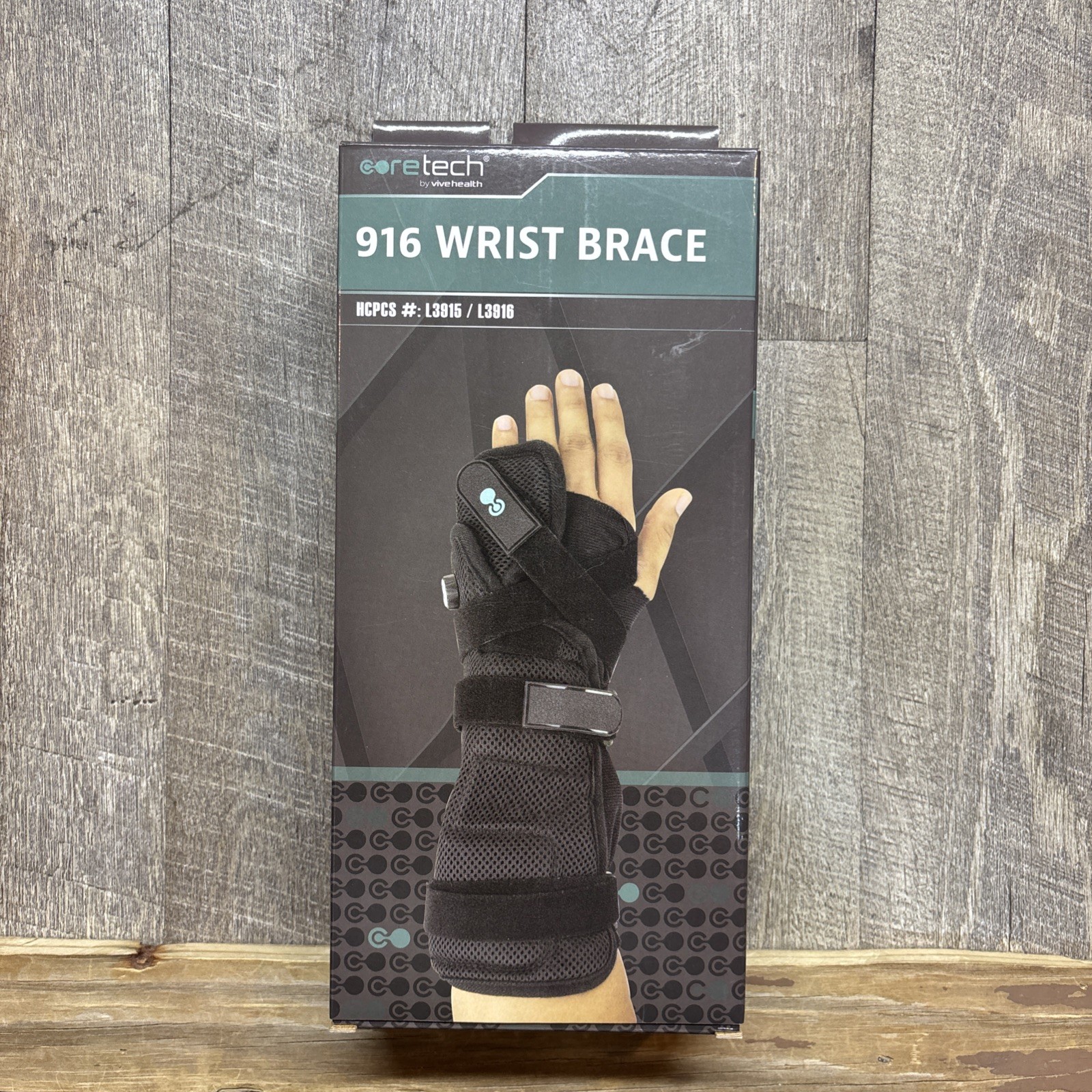 CoreTech 916 Wrist Brace Adult One Size Adjustable Wrist Lock/Unlock L3915 L3916