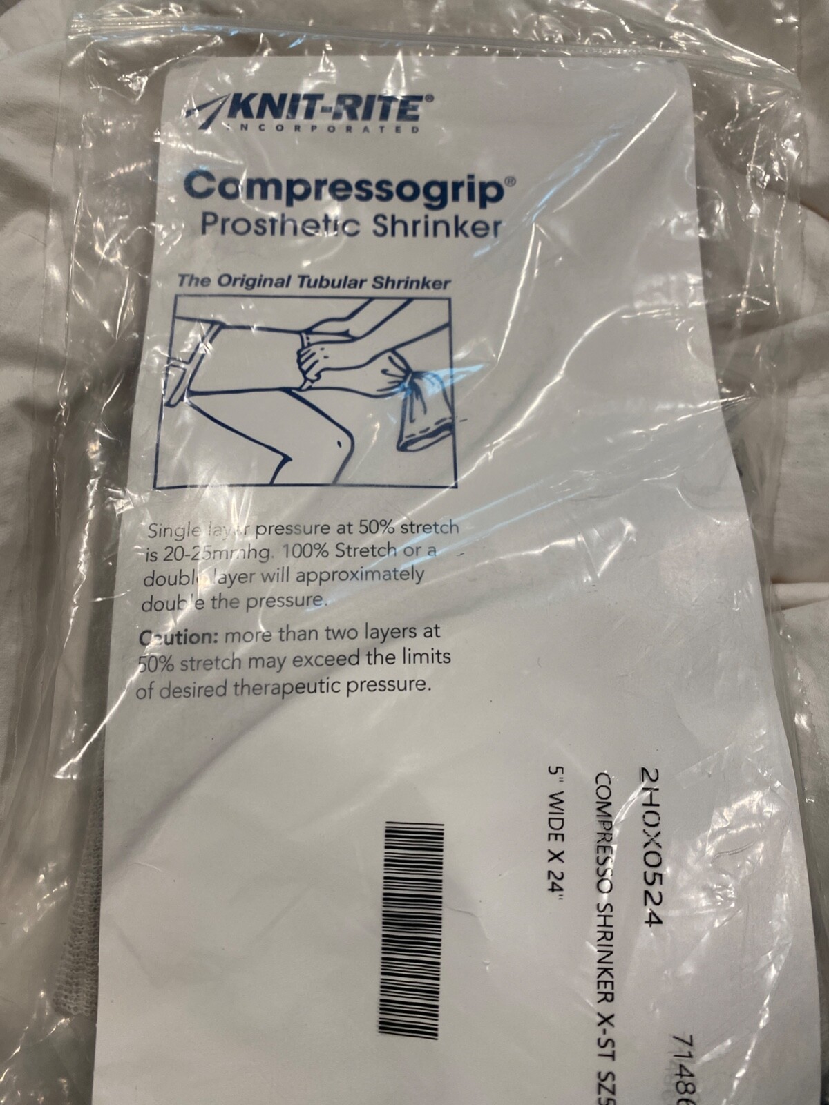 prosthectic Skrinker New 5 wide X 24